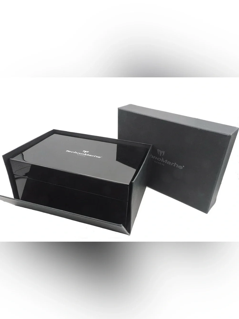 TechnoMarine Chronograph Blackwatch Quartz SWISS MADE Box & Papers New Battery